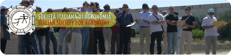 SOCIETÀ ITALIANA DI AGRONOMIA