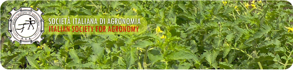 SOCIETÀ ITALIANA DI AGRONOMIA
