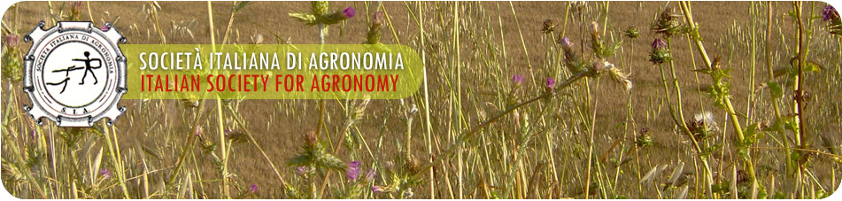 SOCIETÀ ITALIANA DI AGRONOMIA